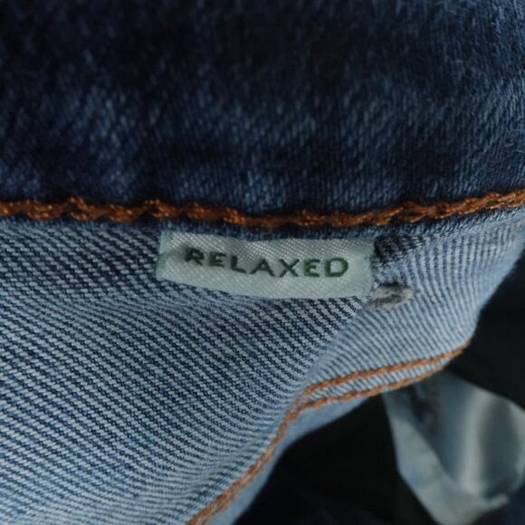 Tecovas Jeans Mens 30X30 Blue Denim Relaxed Straight Stretch Western Cowboy - Picture 13 of 14